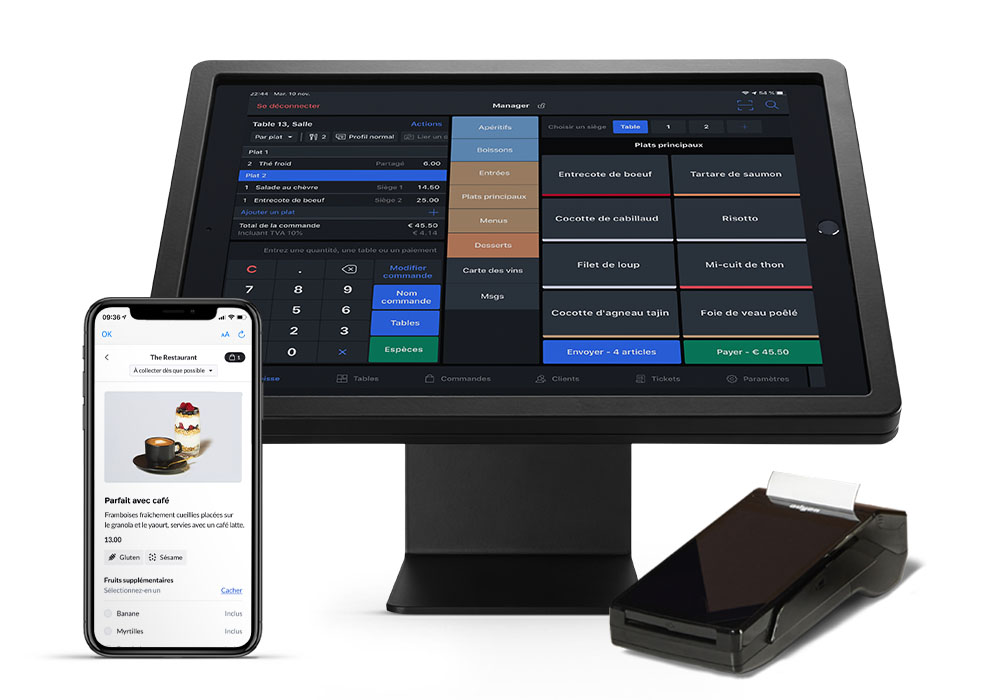 Logiciel de caisse pour restaurants