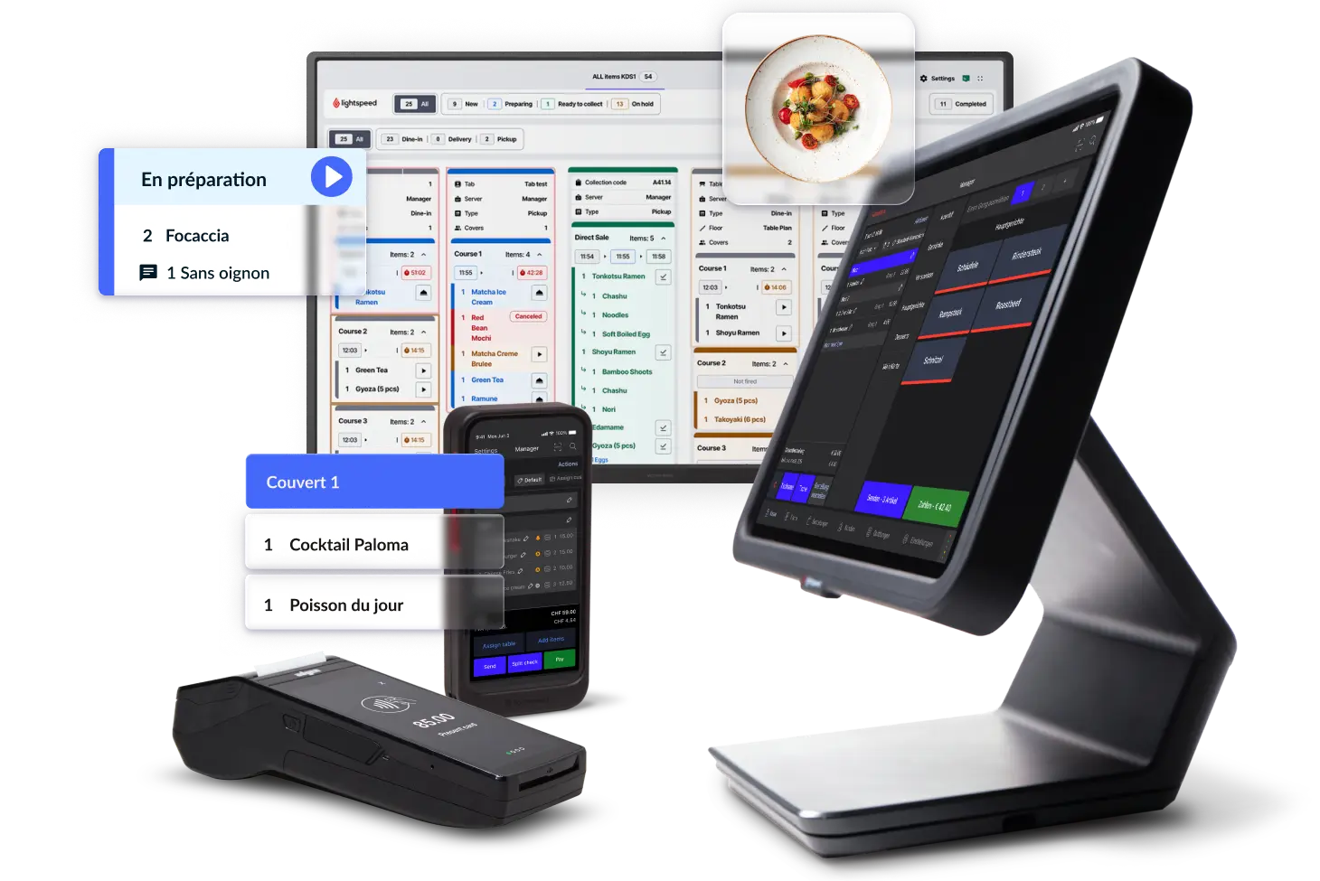 Lightspeed Restaurant système de caisse